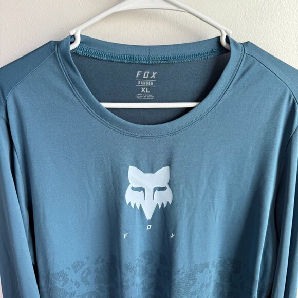 NWT FOX Dark Blue Ranger TruDri Long Sleeve Jersey - Picture 7 of 8